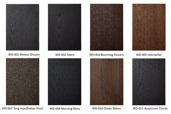 Wood veneer microcarving board