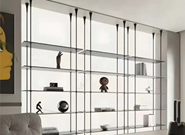 Round Tube Display Shelf