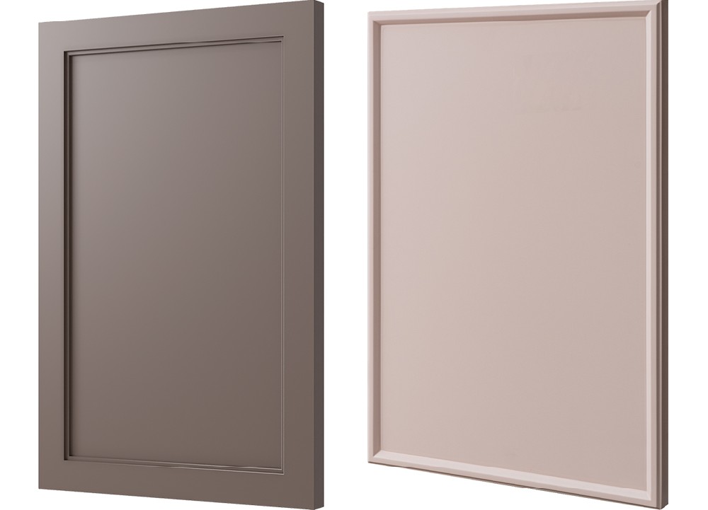 Natural Wood Cream Style - Decorative Cabinet Doors”