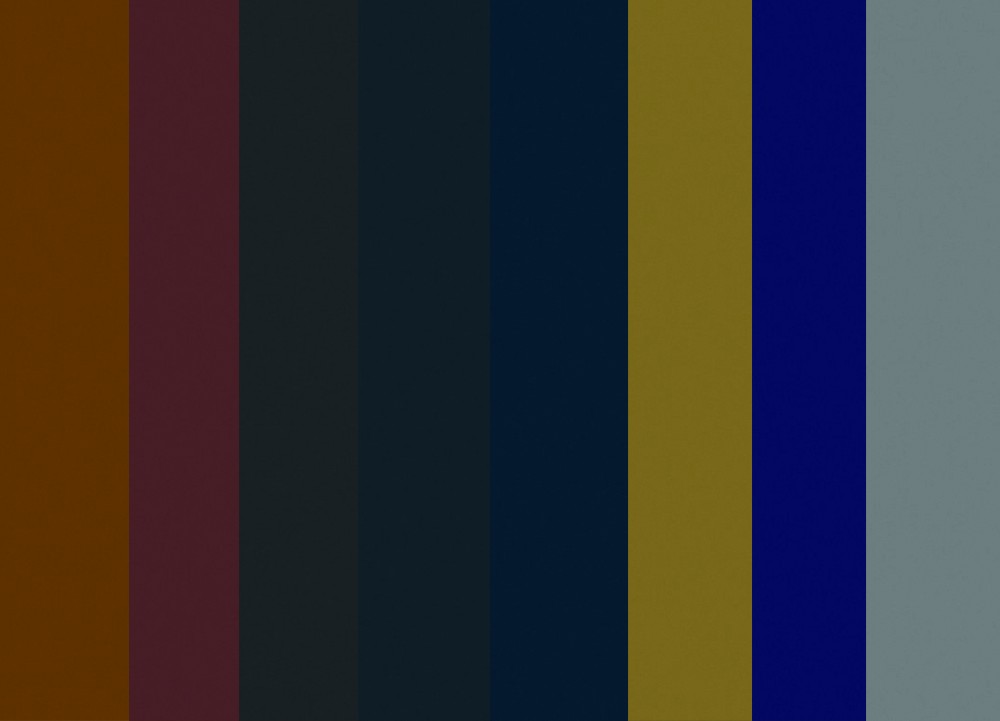 Mixed Paint Color Board