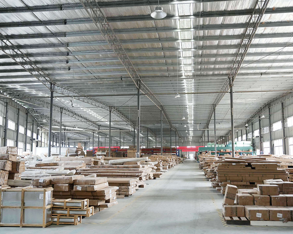 Factory Finished Goods Storage Area